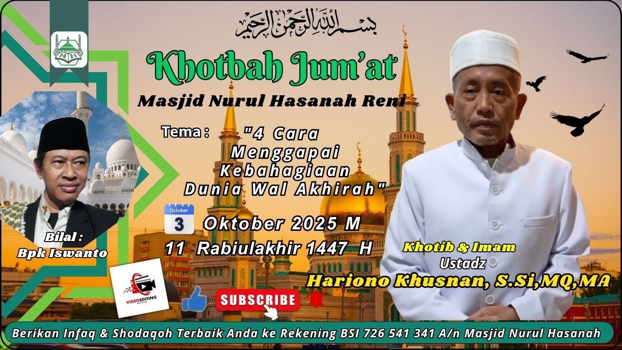 Hasil Edit Khotbah Jum'at 3 Oktober 2025.