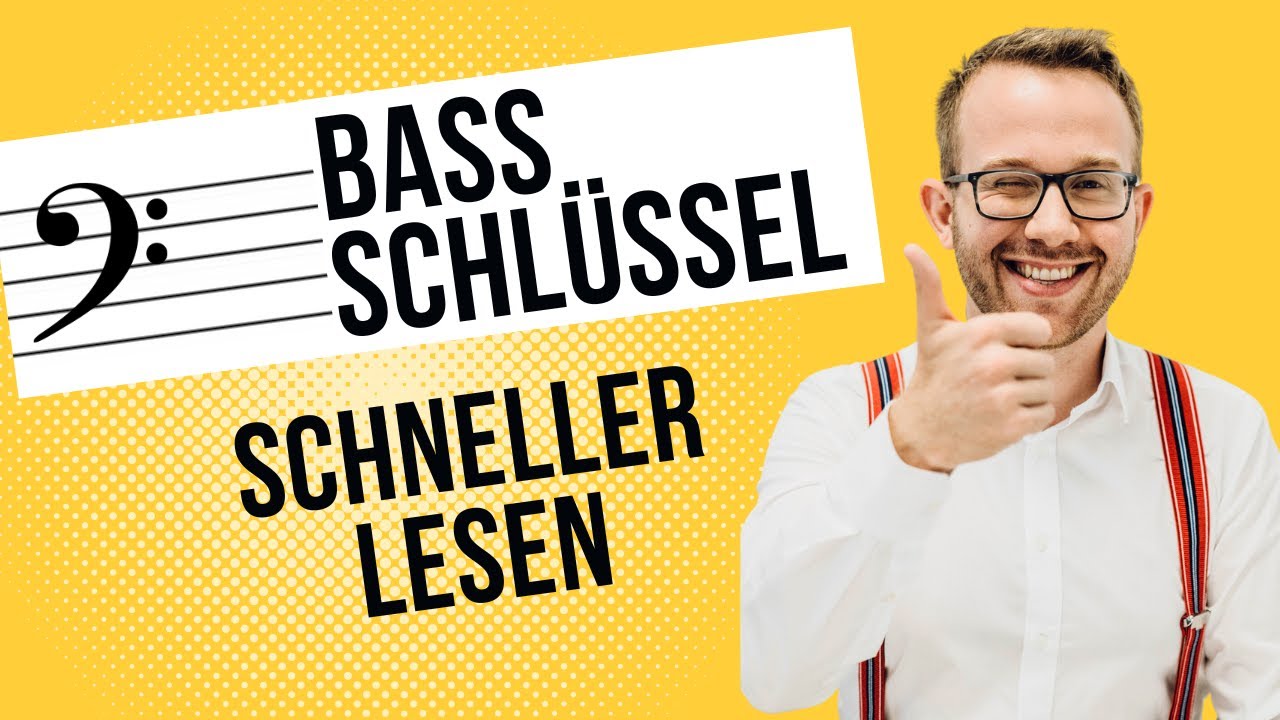 Bass Schlüssel schneller lesen
