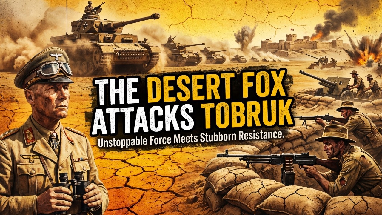 Rommel vs the Rats of Tobruk (1941)  What Really Happened in the North African Desert