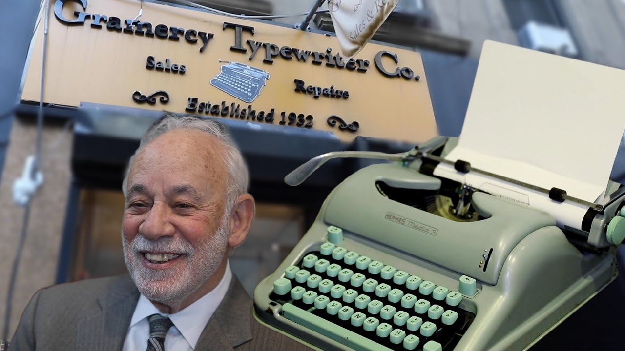 Family-run typewriter repair shop keys in on nostalgia