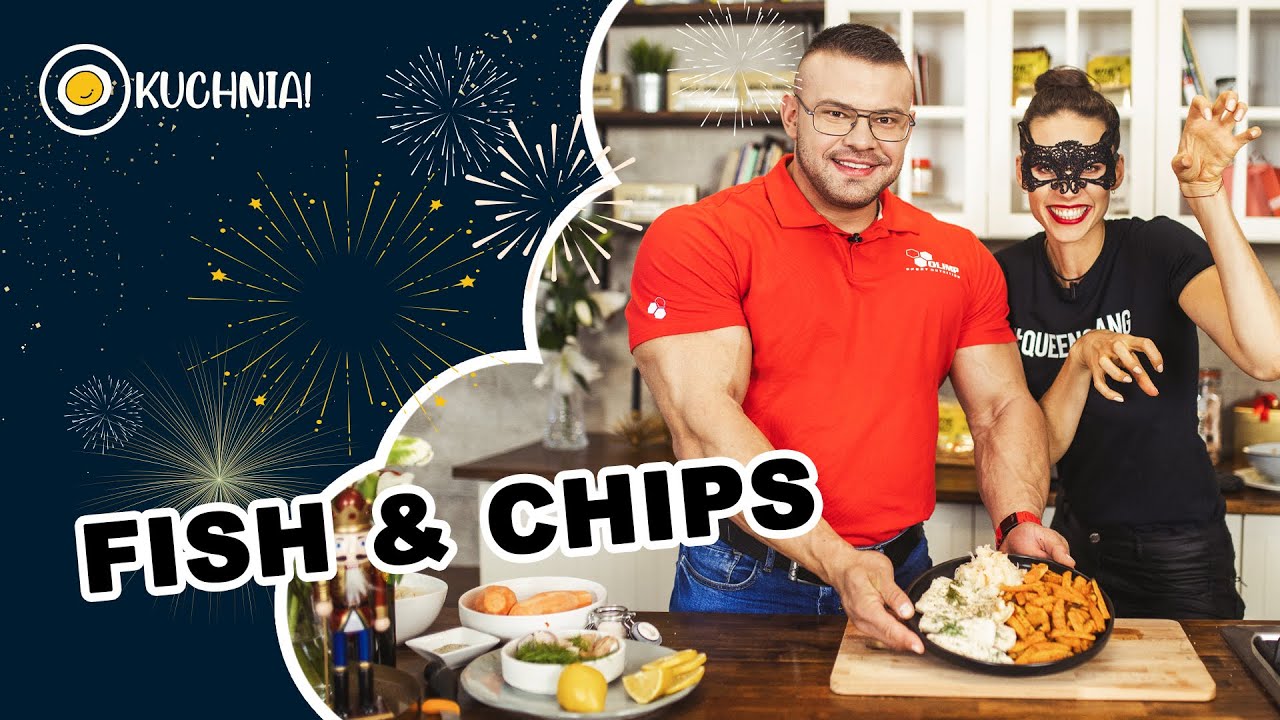 Prosty przepis na FISH&CHIPS od kulturysty | Daniel Poniedziałek w O Kuchnia!