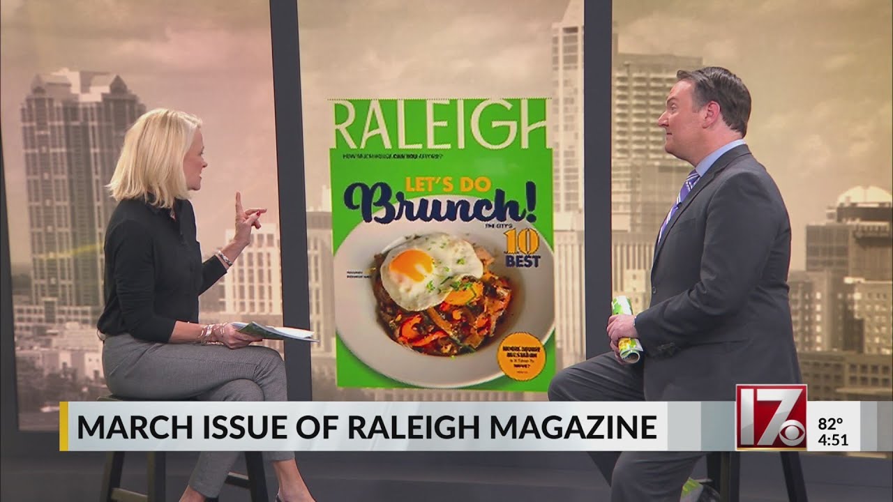 Brunching through the March issue of Raleigh Magazine