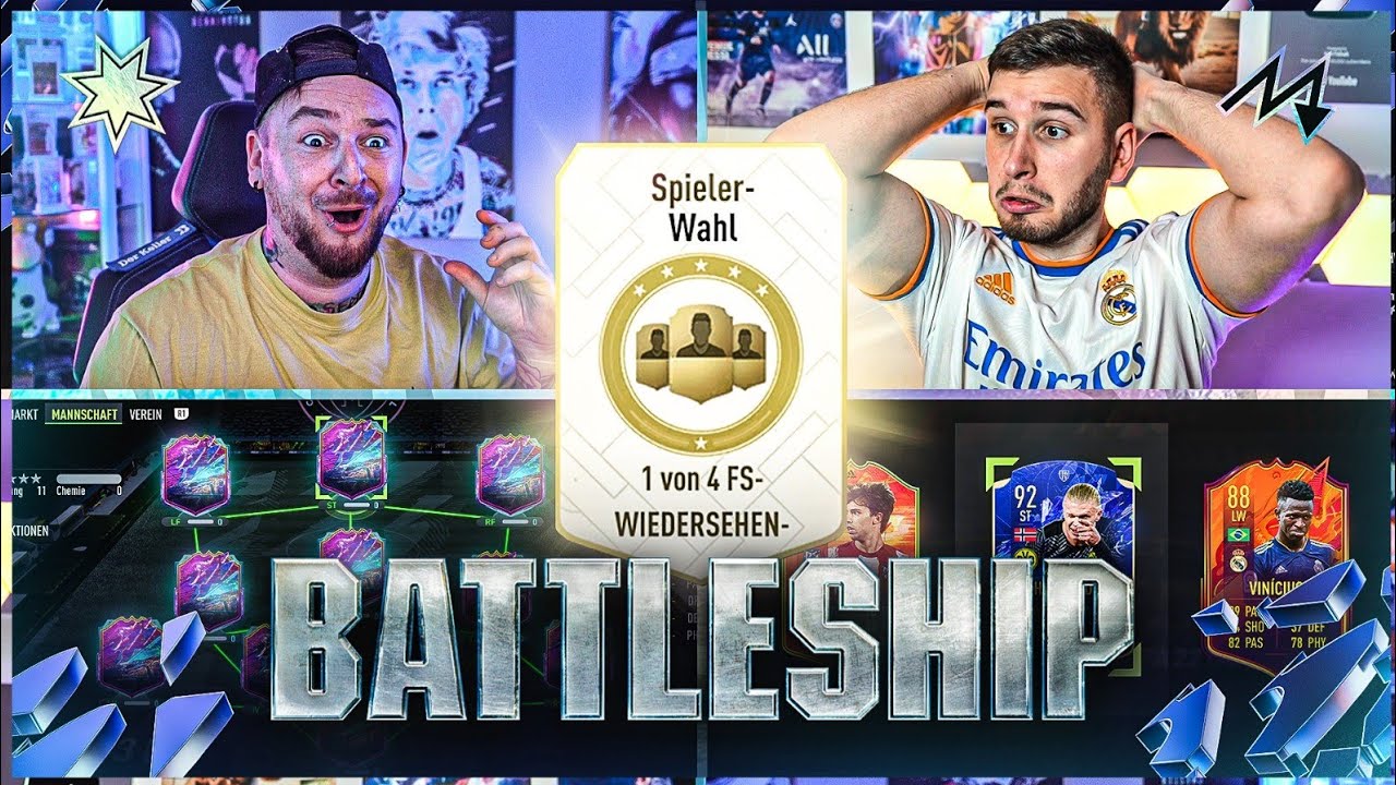 RANDOM FUTURE STAR  PLAYER PICK BATTLESHIP WAGER 😱 vs IAMTABAK FIFA 22