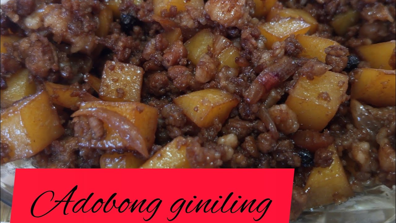 SIMPLENG ADOBONG GINILING | OKSSTV