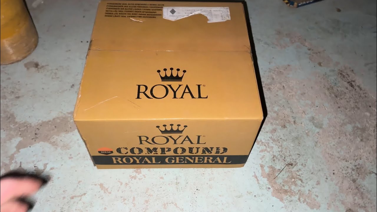 Test af Royal General 100 Skuds Batteri ~ Fyrværkeri Test 2023