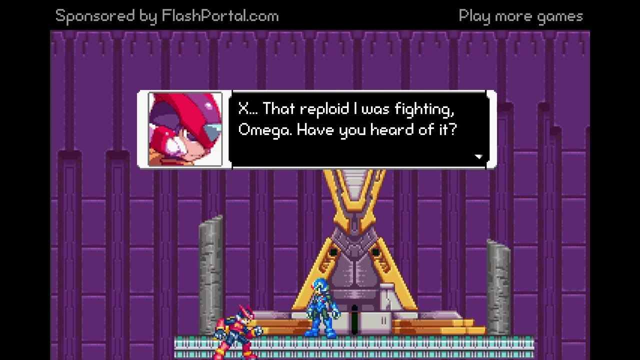 Mega Man Zero Alpha (Mega Man Flash Game) Full Gameplay (Normal)
