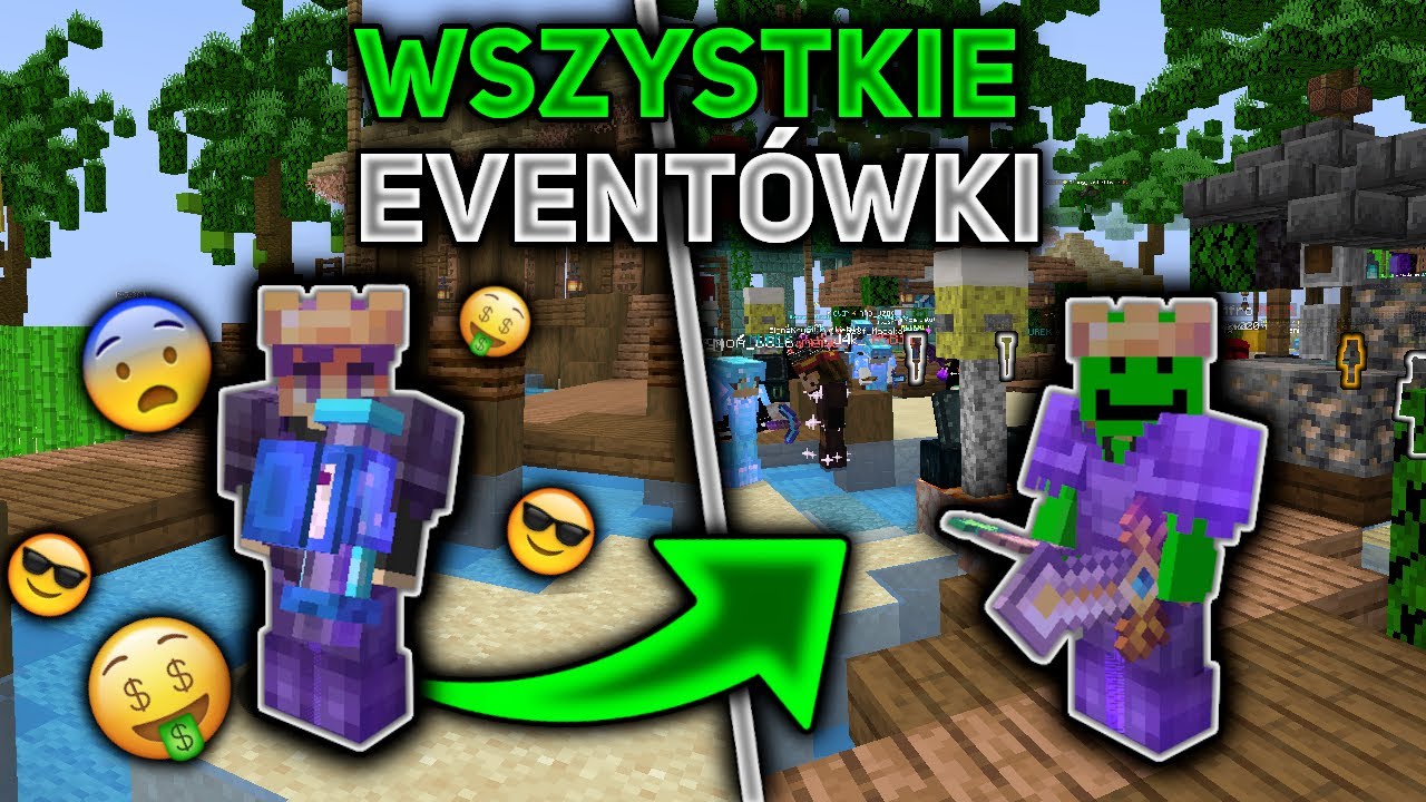 JAK ZDOBYŁEM WSZYSTKIE EVENTOWE PRZEDMIOTY NA ANARCHIA.GG *KORONA ANARCHII*