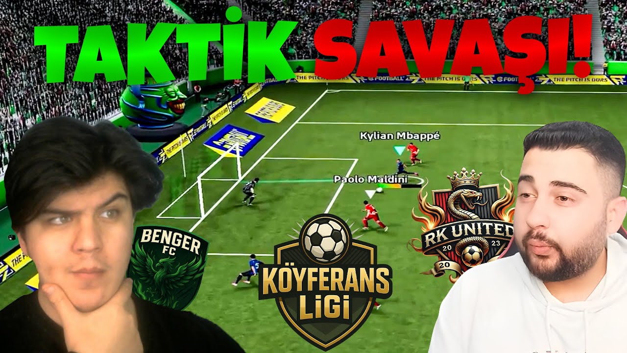 SANTRANÇ GİBİ MAÇ! ♟️ KÖYFERANS LİGİ 3.MAÇI! w/@RemziKamalak  eFootball Mobile 2026