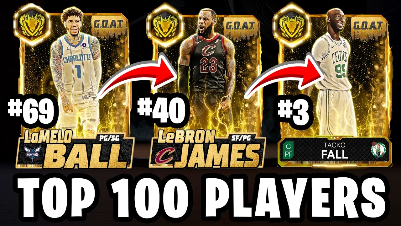 TOP 100 BEST CARDS IN NBA 2K26 MyTEAM!! (August)
