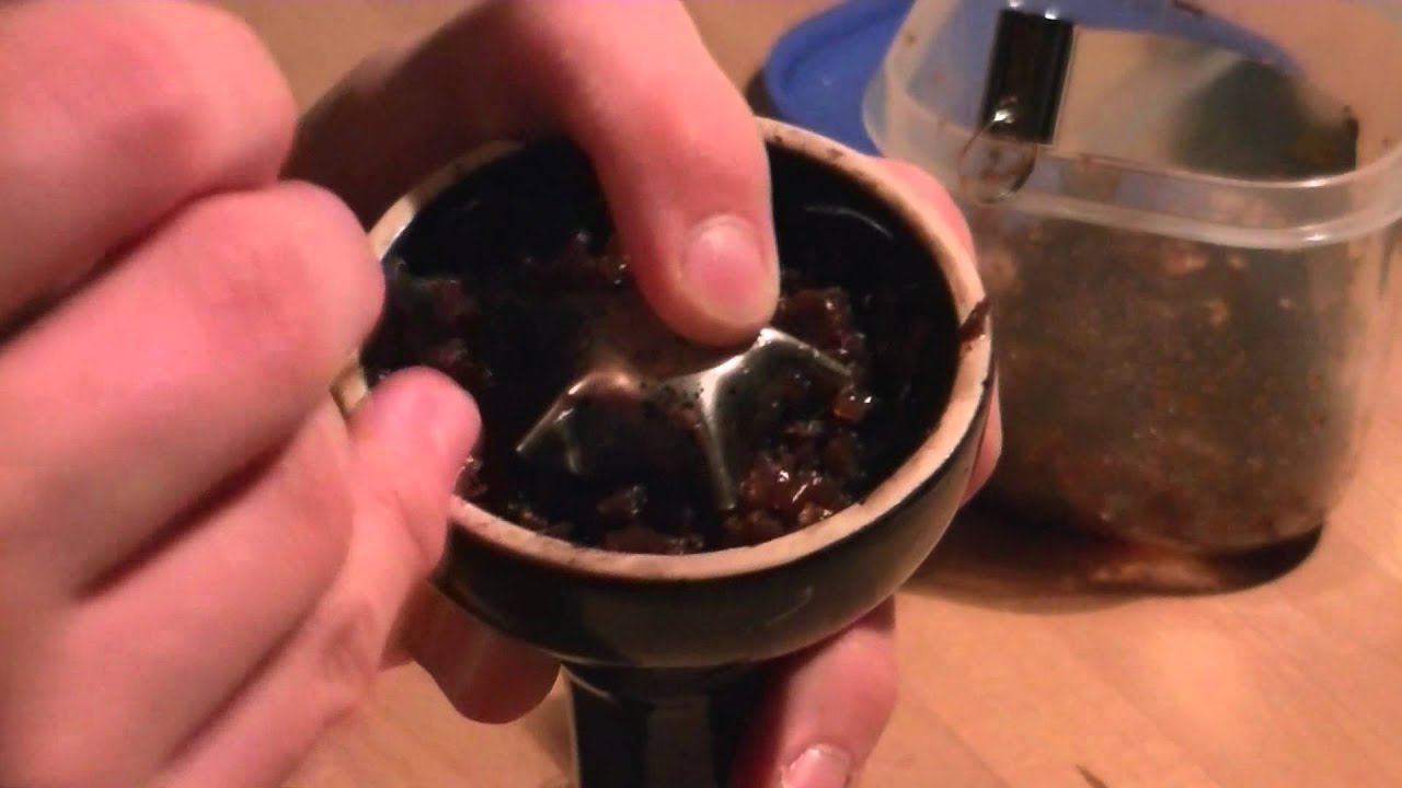 Shisha rauchen (f&uuml;r Beginner) Teil 10 - Kopfbau Abstandssetup Kaya Einlochkopf