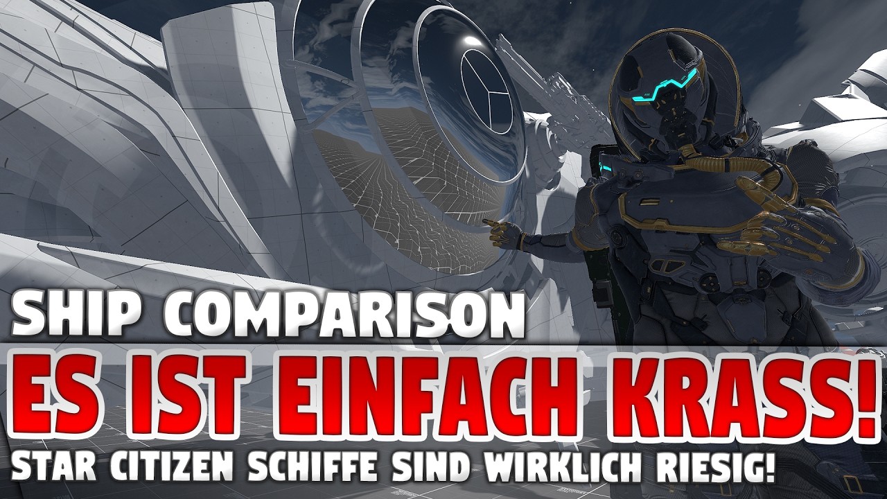 Dieses Schiff ist VIEL ZU GROSS für seine Klasse! (Ship Size Comparison #03) 「QUIQ」