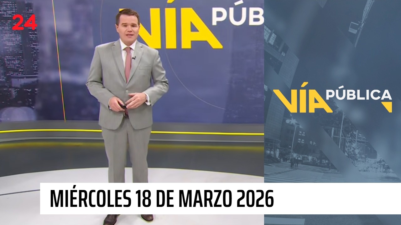 Vía Pública - Miércoles 17 de marzo 2026