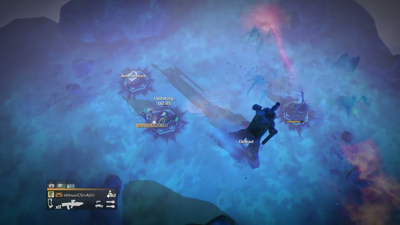 Helldivers Bugs difficulty 15 | Solo mission using minigun turrets.