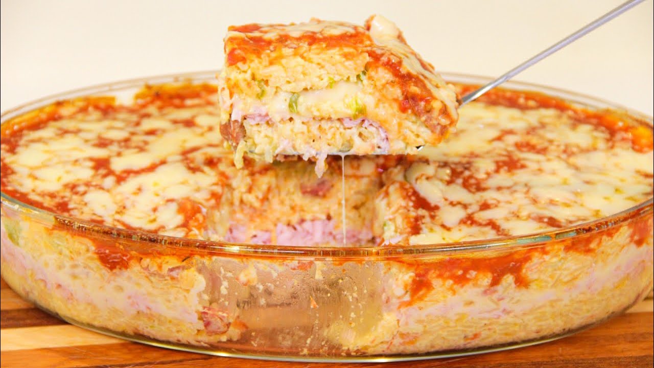 ARROZ DE FORNO ECONÔMICO MUITO FÁCIL E RÁPIDO