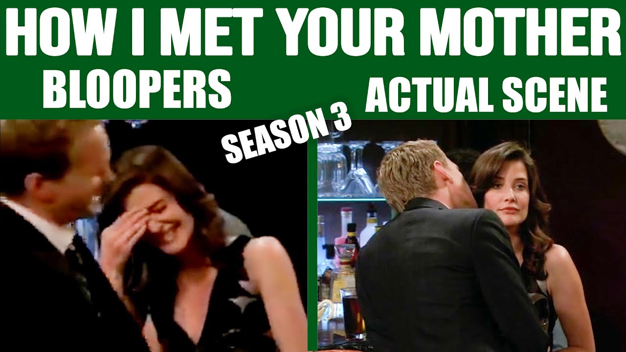 How I Met Your Mother | Season 3 Bloopers vs Actual Scenes