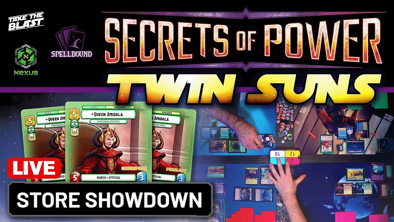 SWU Twin Suns Store Showdown Livestream at @Spellbound_Games feat. @TheNexusSWU