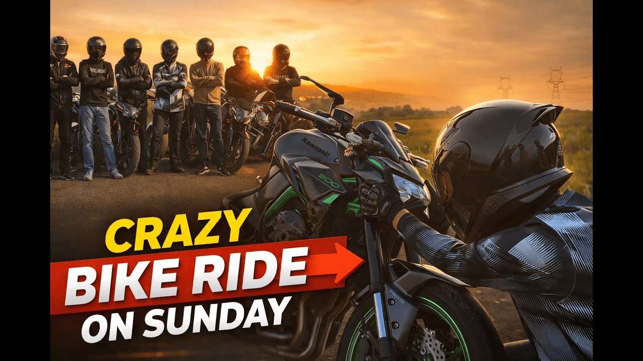 Crazy Bike Ride On Sunday | Public Reactions 😍