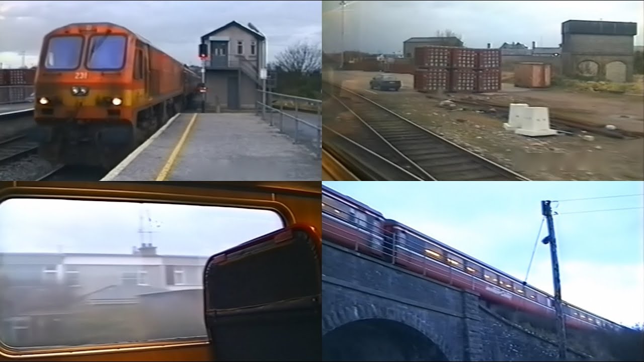 Kilkenny to Thomastown aboard Mk2 coaches (20th Feb 1997)
