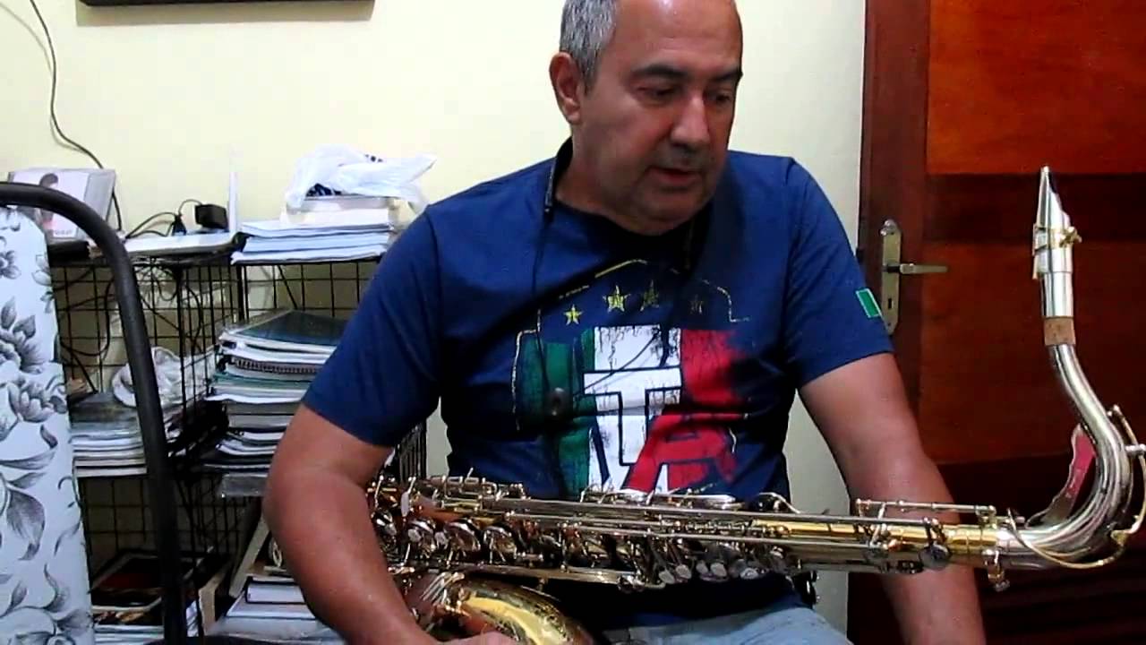 JANSENSAX - Depoimento Sr. Manoel  sax tenor  SERIE-X Custom