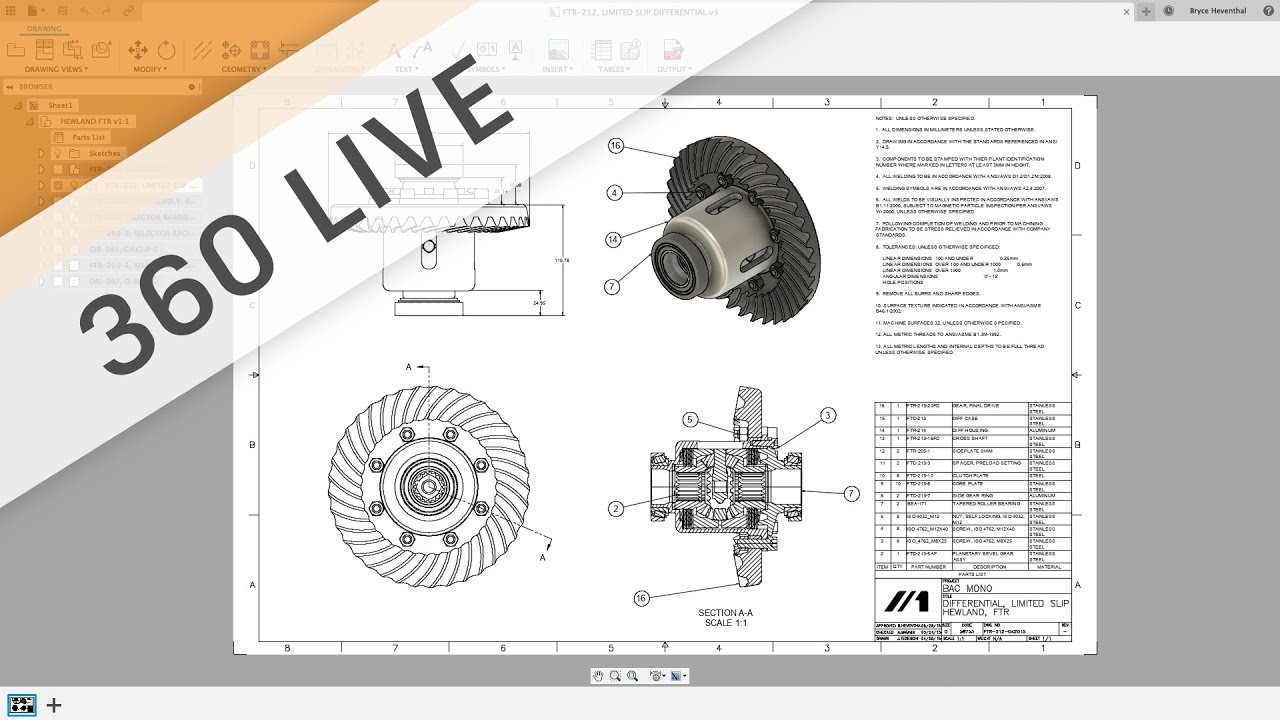 360 LIVE: Drawing Templates