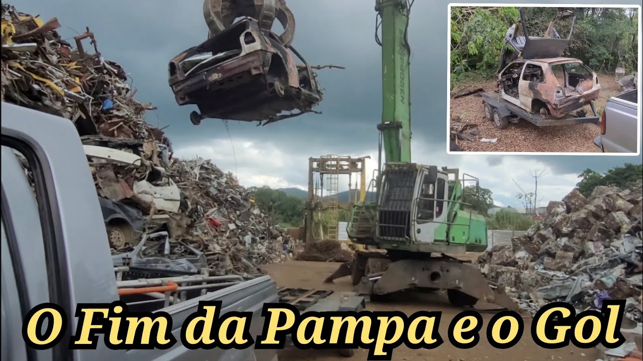 Vendemos as sucatas da Gijocar, será que deu lucro?