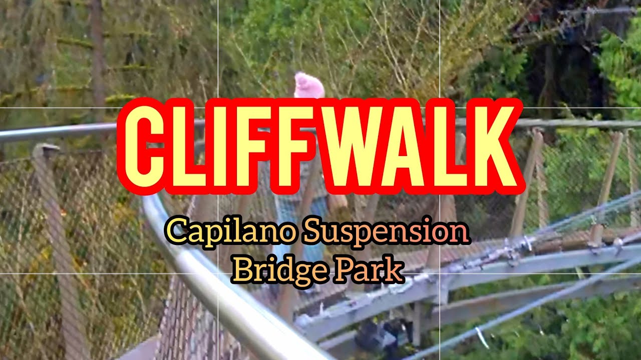 Wandering BBeF  is live! OUTDOOR ADVENTURES: Cliffwalk Capilano Suspension Bridge Park