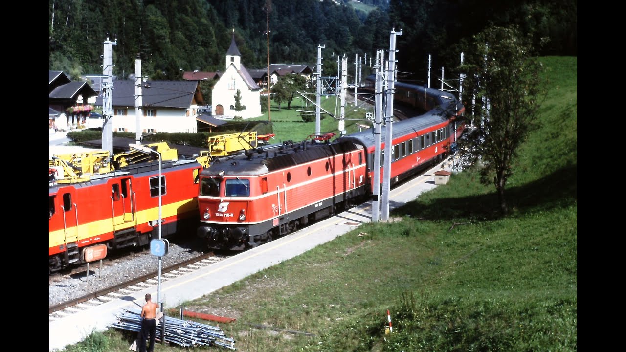 From Bischofshofen to Schladming on the Ennstalbahn (Austria), 1992 to 2000