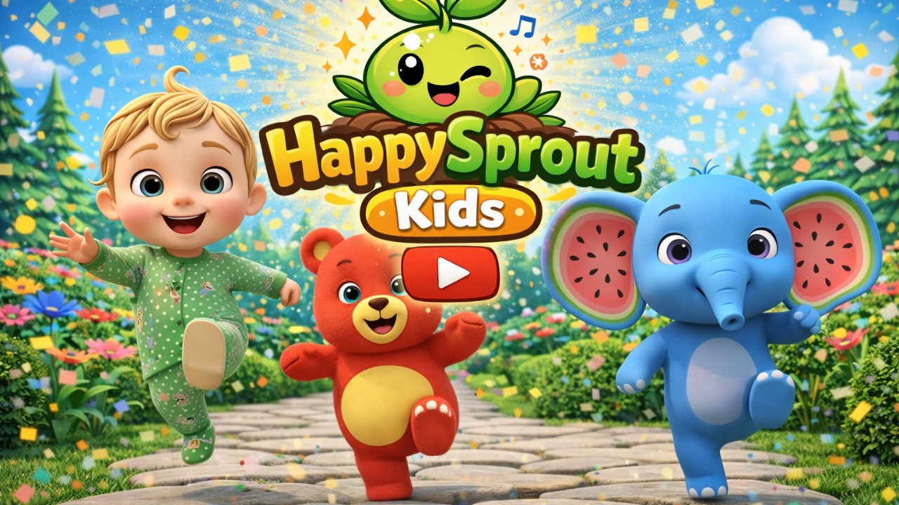 If You’re Happy And You Know It 👏 | Fun Action Song For Kids