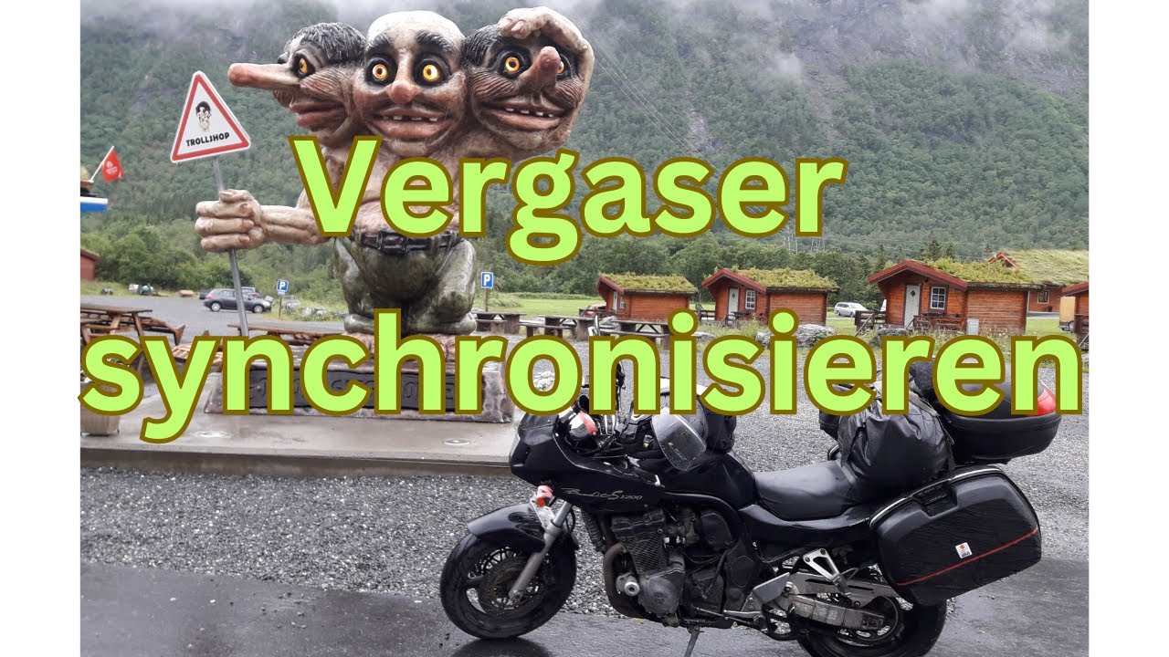 Vergaser synchronisieren Suzuki Bandit GSF1200