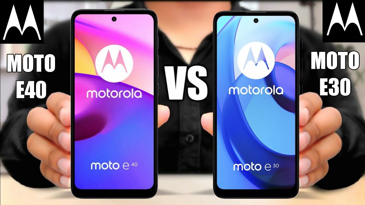 Motorola Moto e40 vs Motorola Moto e30