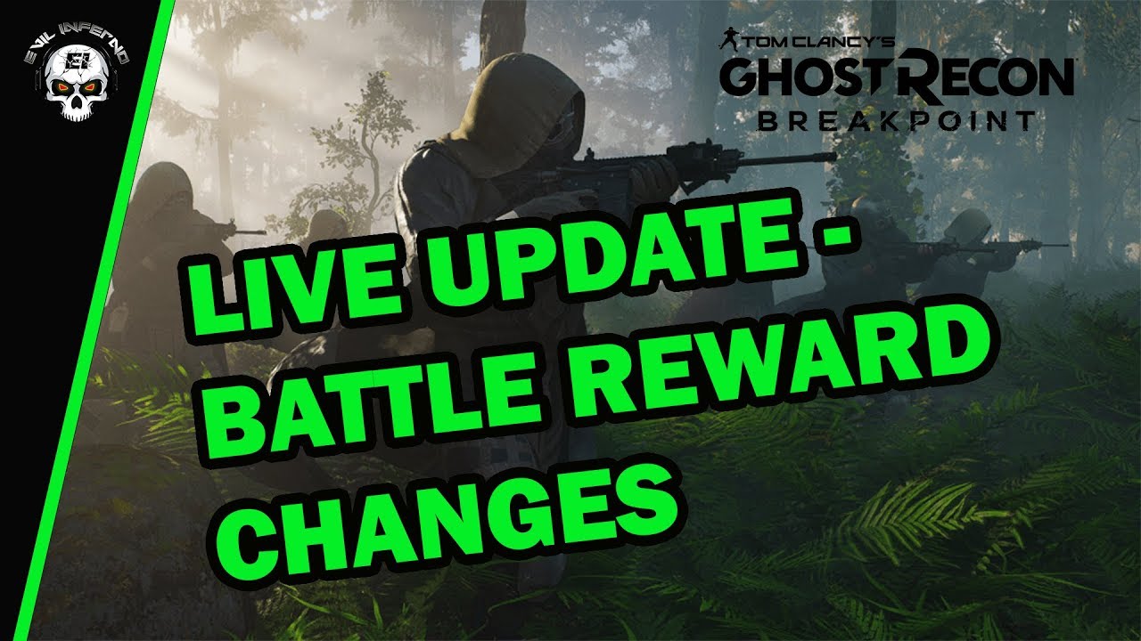 Ghost Recon Breakpoint - Battle Reward Changes