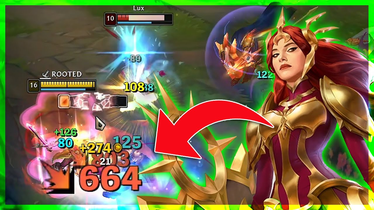 LEONA A SCOS SABIA LA BATAIE! LEONA FULL CRIT MID!