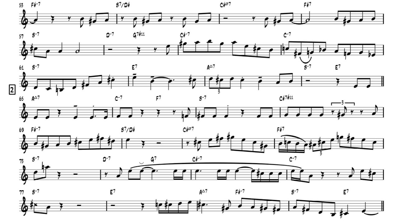 Darn That Dream (Tom Harrell Solo)