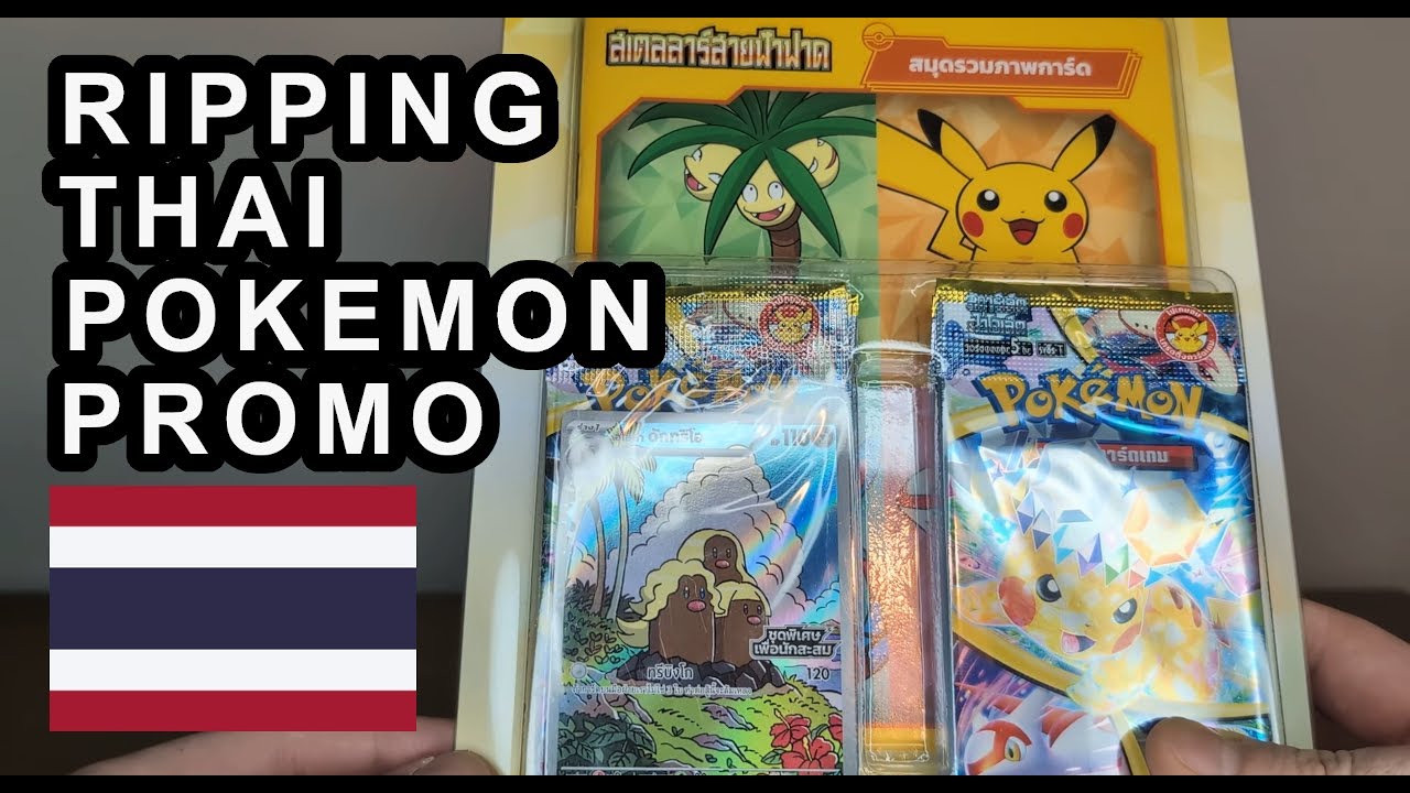 What Surprises Are Inside These Foreign Pokémon Cards? #pokemon #thailand