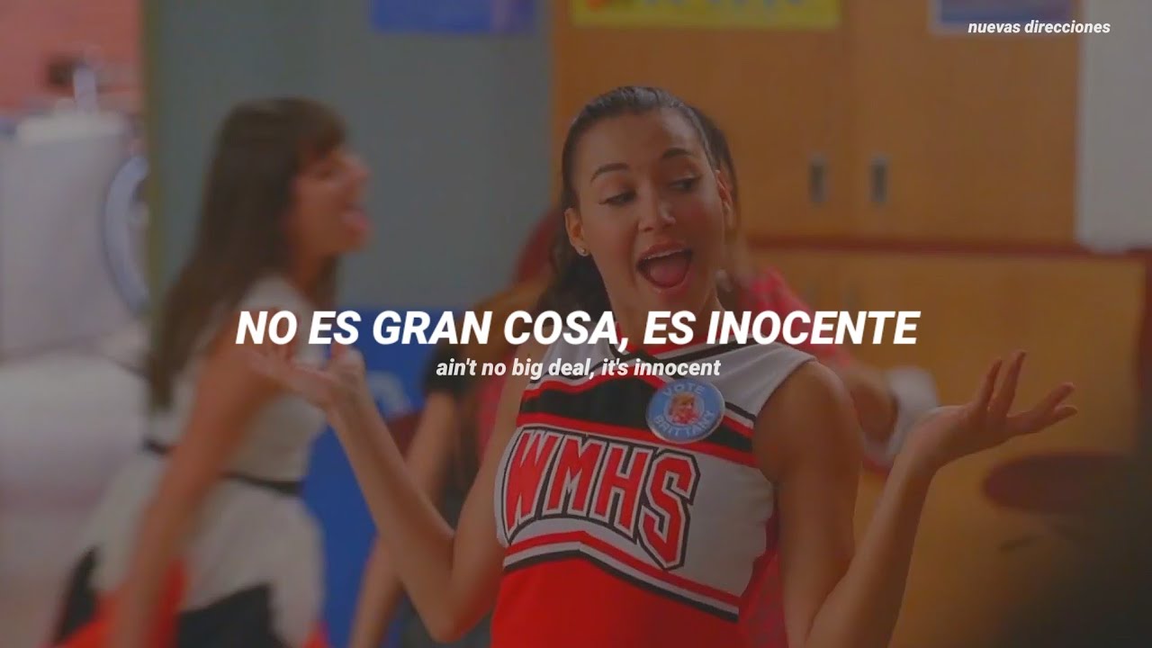 Glee cast - I kissed a girl [ Sub. Español ]