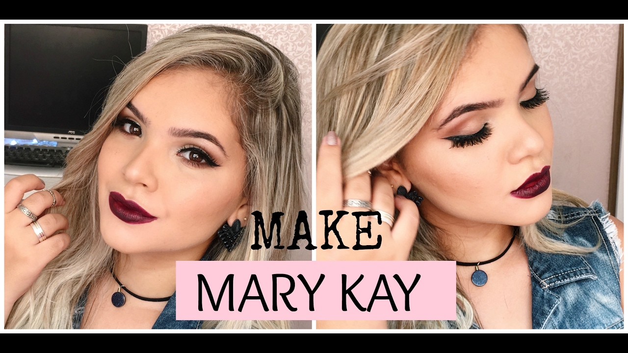 MAKE USANDO SOMENTE MARY KAY !