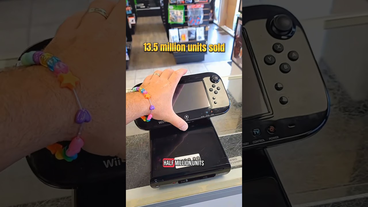 BIGGEST CONSOLE FLOP EVER #Nintendo #wiiu #nintendowiiu #console #gamingconsole #gaming #gamer #fyp