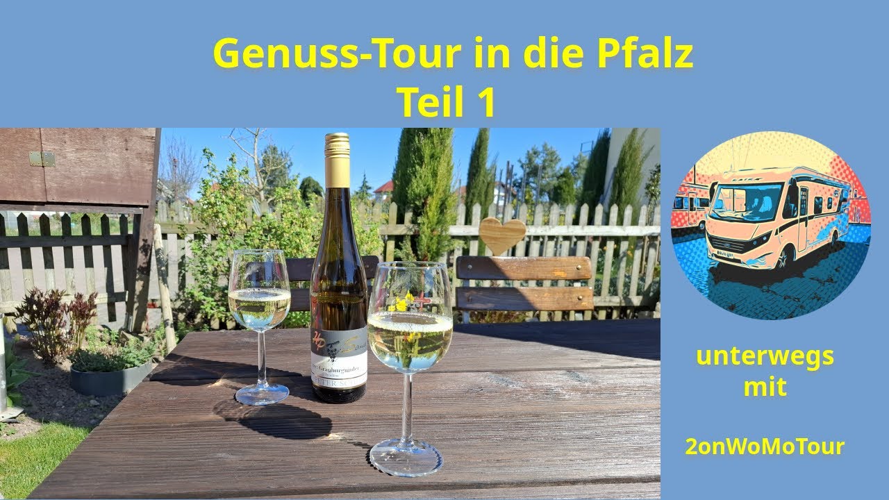 Genusstour in die Pfalz 🍇🍷 | Wohnmobilreise Teil 1 🚐 | Wein, Stellplätze & Highlights