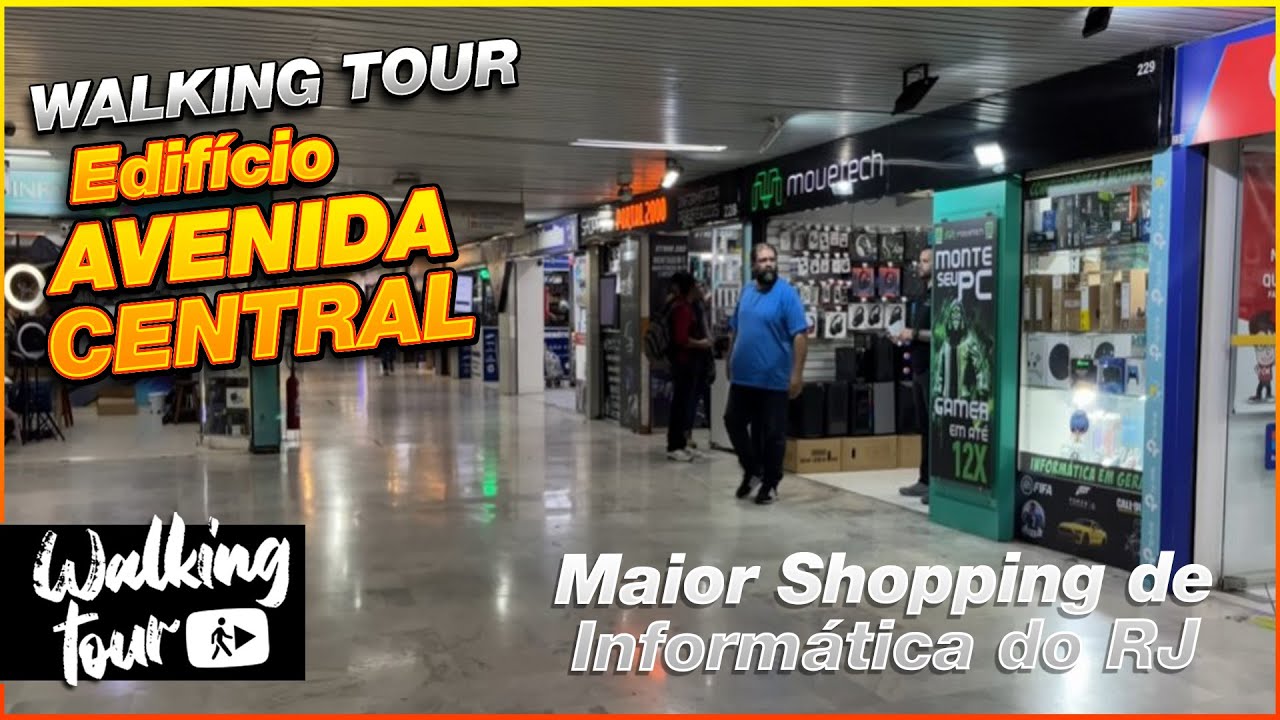 Ed  Avenida Central - Rio de Janeiro Brazil Walking Tour 4k60
