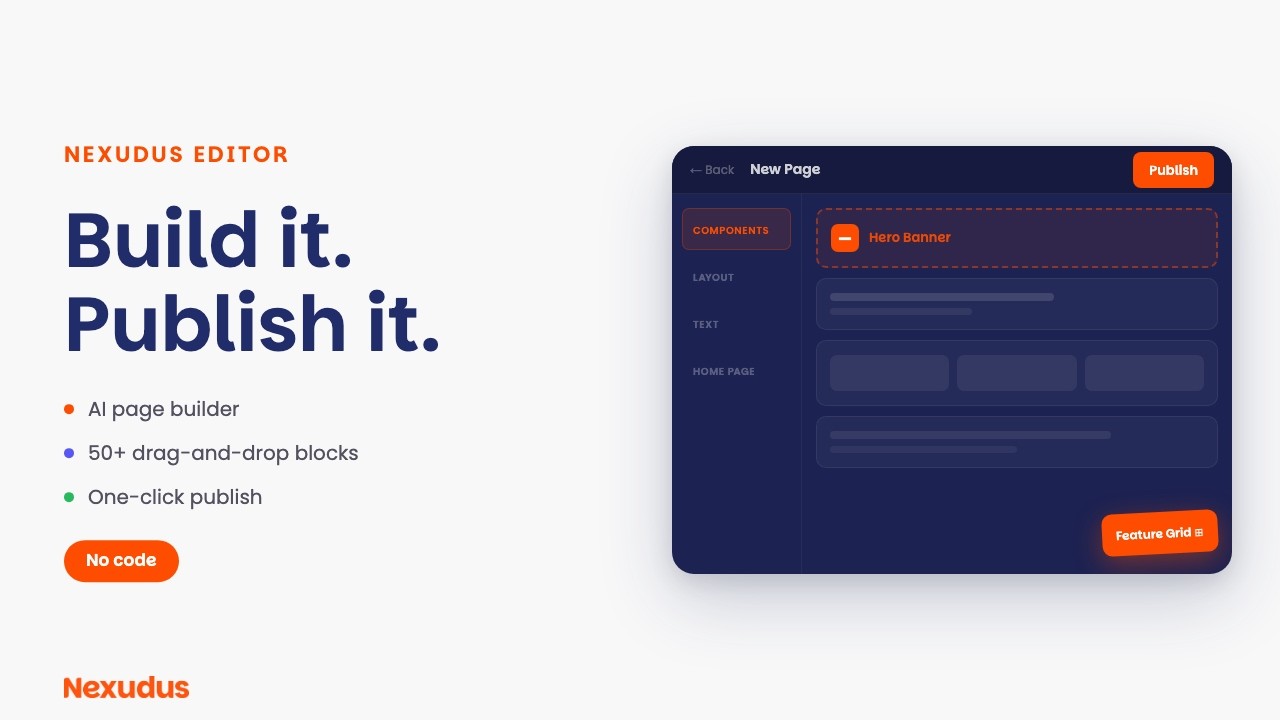 Build Beautiful Member Portal Pages in Minutes | Nexudus Drag-and-Drop Editor