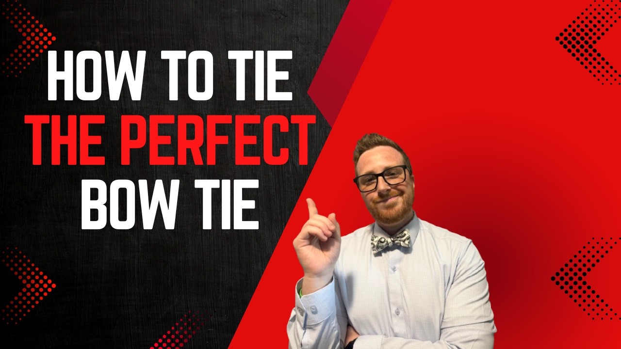 Master the Bow Tie in Minutes NOT Hours!