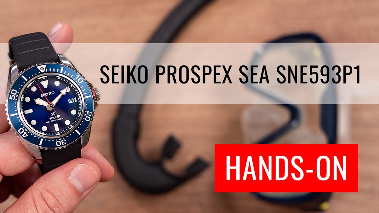 HANDS-ON: Seiko Prospex Sea Solar SNE593P1