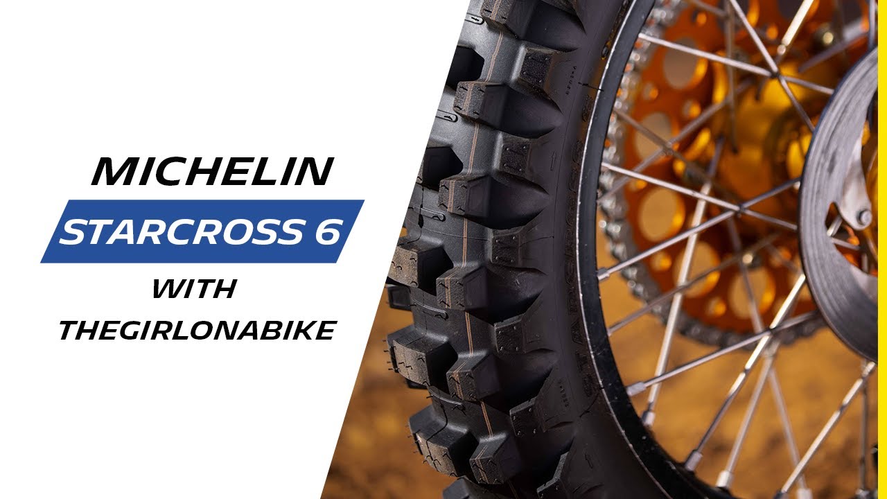 MICHELIN x @TheGirlOnABike : master the StarCross 6 range 💪