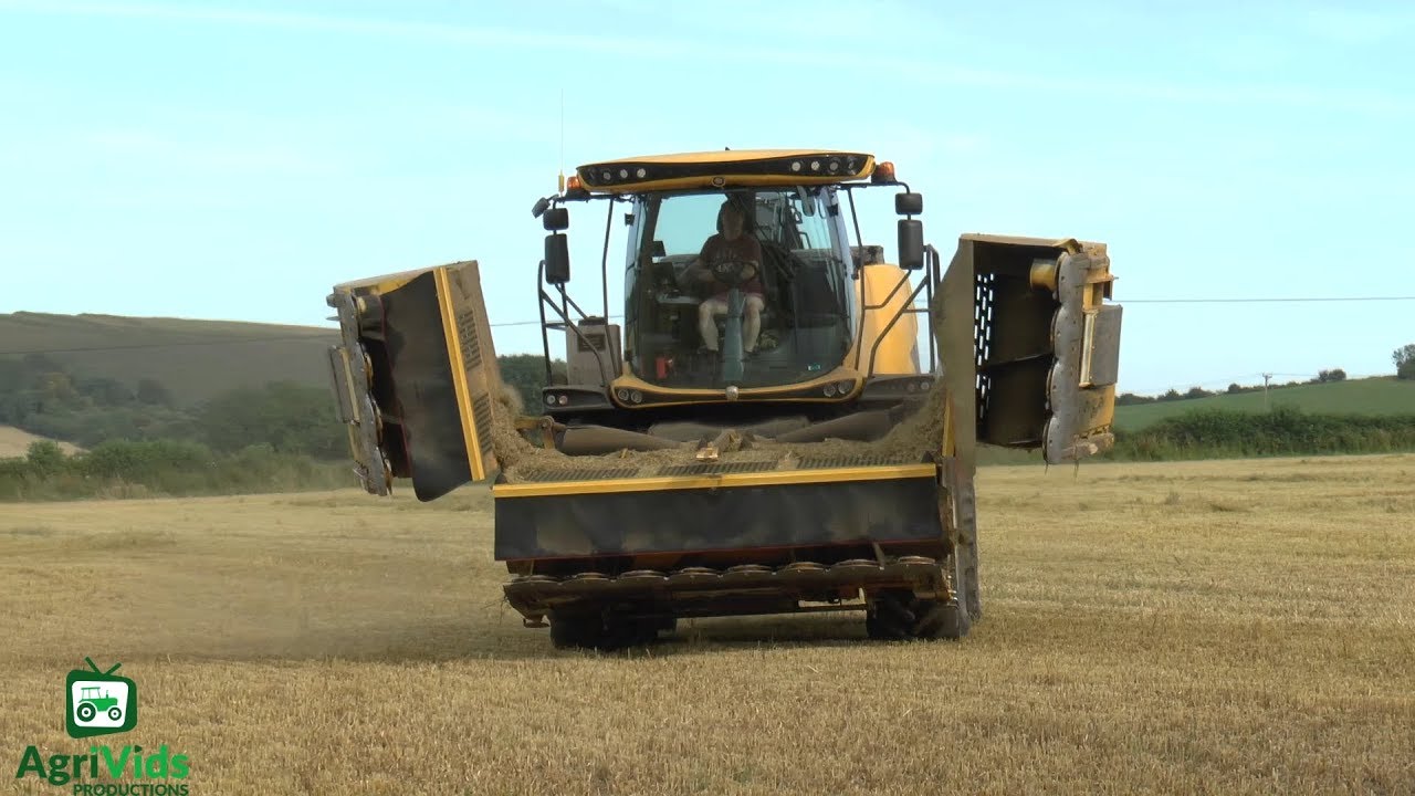 New Holland FR920 & Marangon Foldbar 16.6 Header Wholecrop Wheat