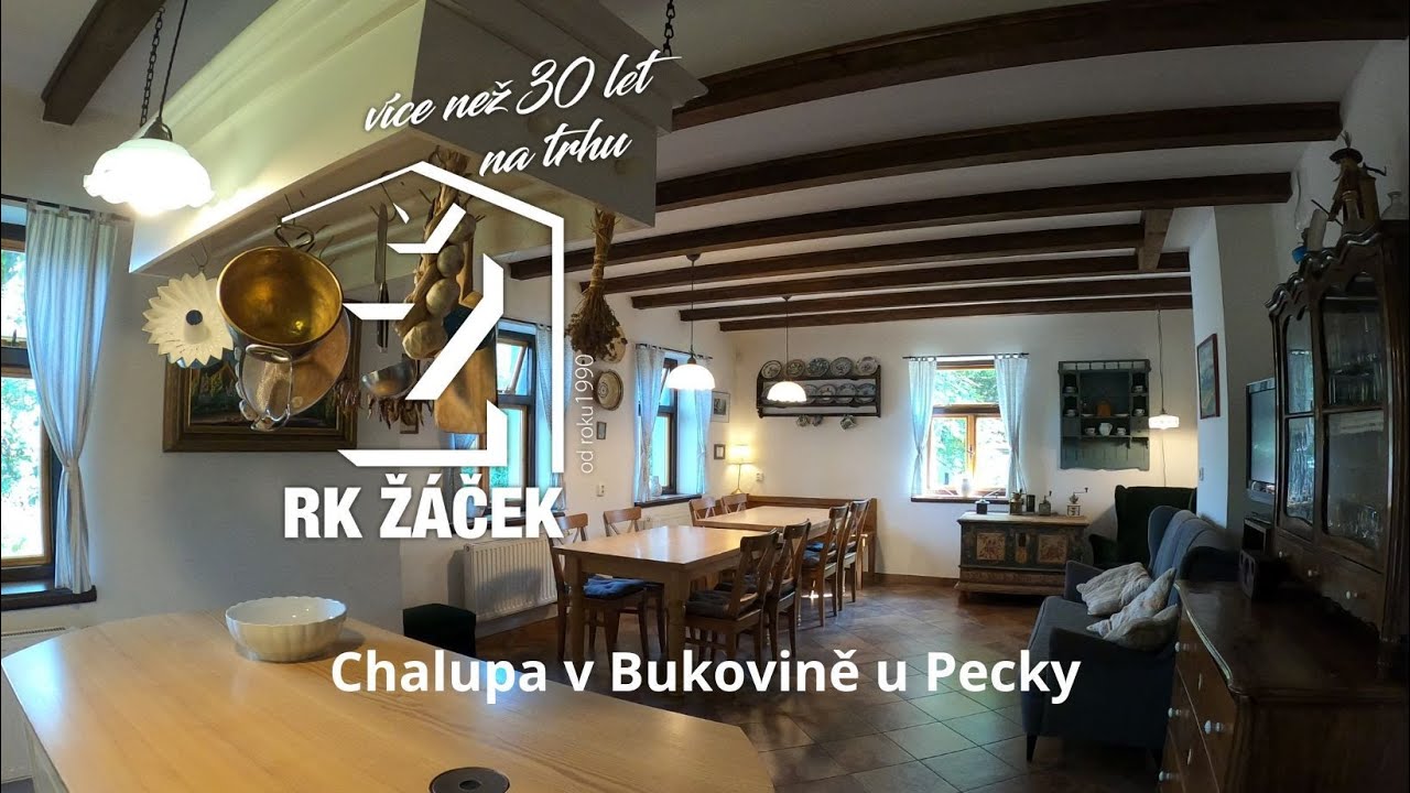 Chalupa v Bukovině u Pecky