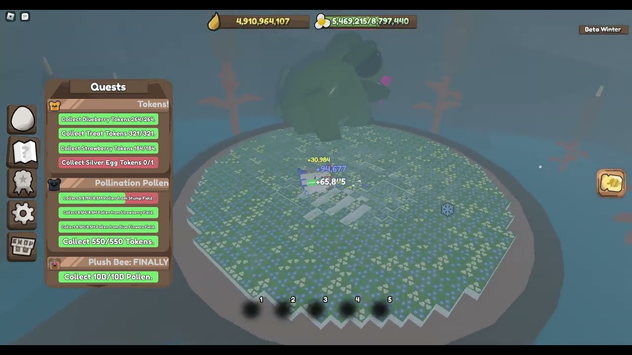 Bees Journey, Aha!!! No bees, frog not dying, nothing resets and quest is now complete! part 1