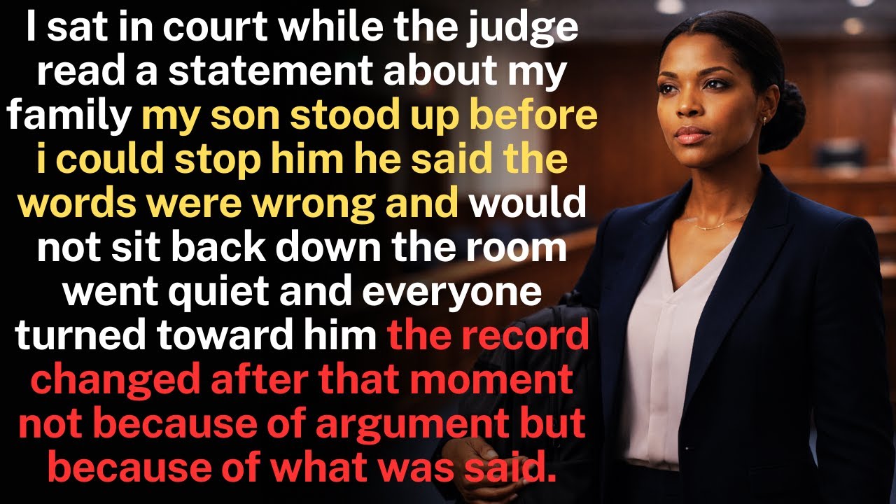 My Son Looked at the Judge and Said “That’s Not True About My Father”