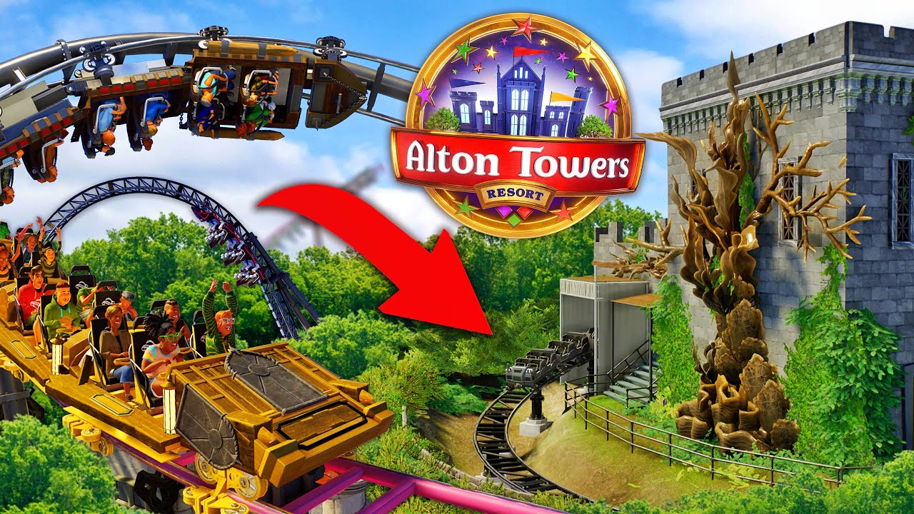 THE BEST ALTON TOWERS NEW COASTER CONCEPTS!