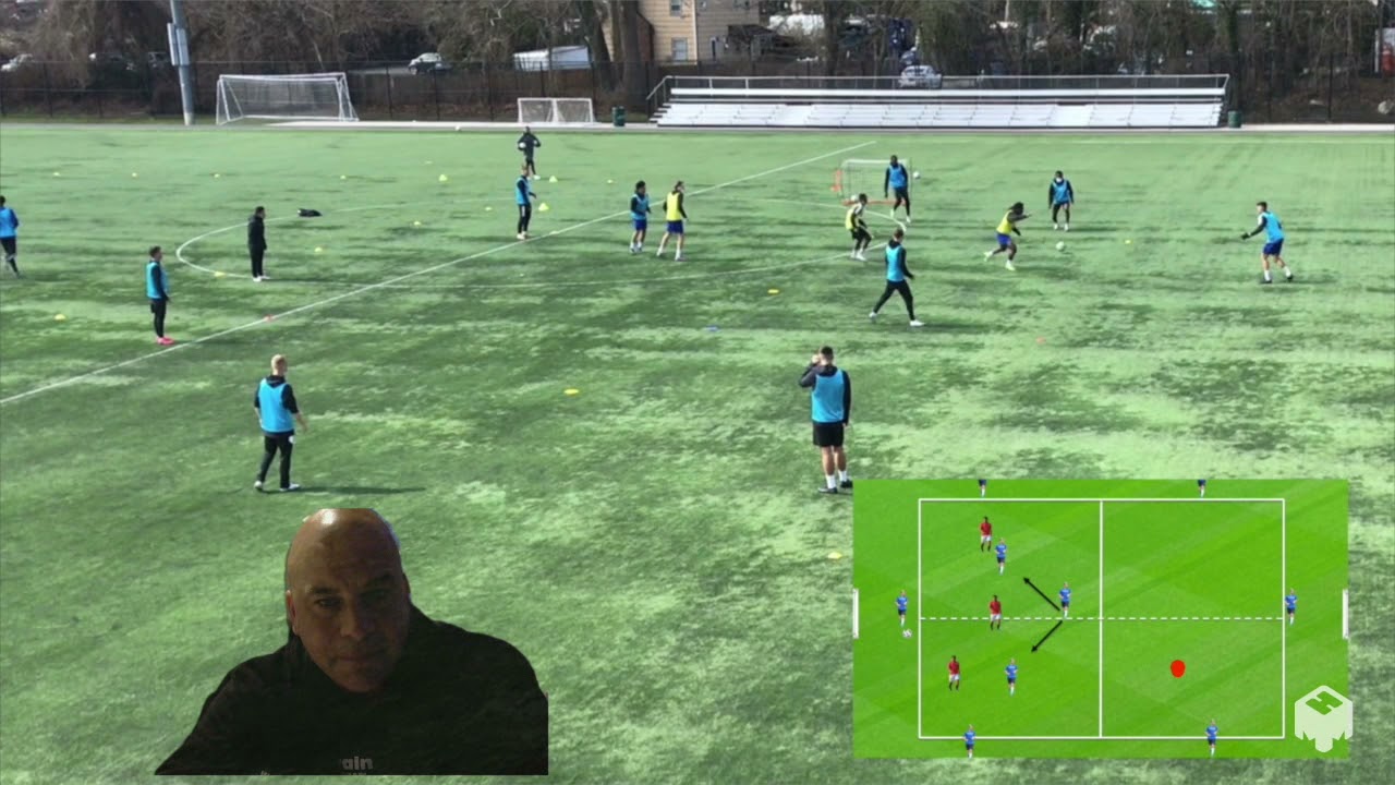 Positional Play Rondo Exercise for Center Midfielders