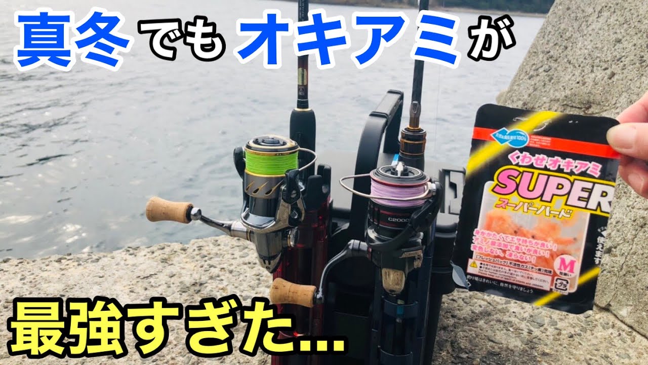 「ジグヘッド」と「オキアミ」で真っ昼間に釣りをしたら面白すぎた！